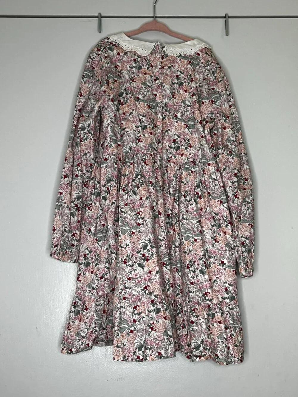 SerGent Major Floral Dress + Faux Fur Vest Set | Girls Size 9